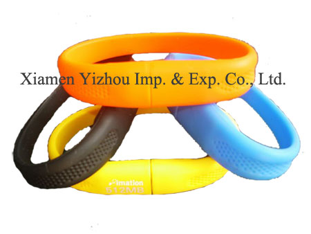 Silicone USB Wristband